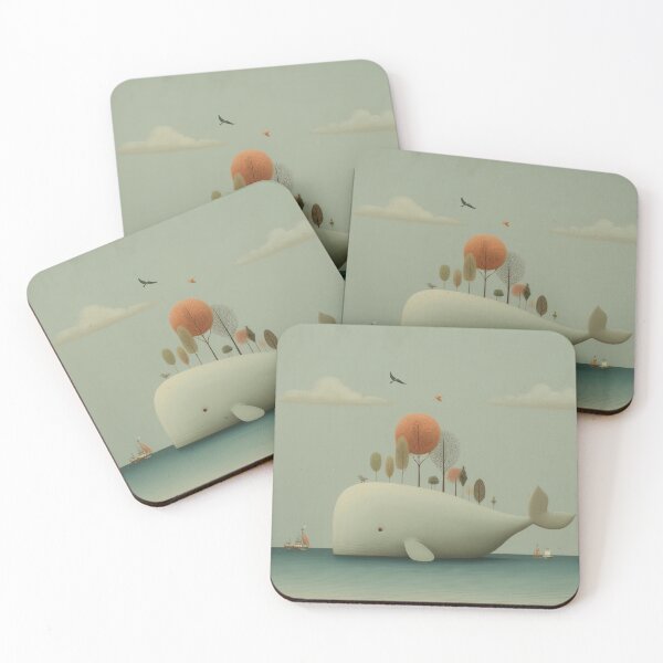 Item preview, WHALES - SEASCAPE .40 designed and sold by lautir.