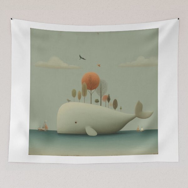 Item preview, WHALES - SEASCAPE .40 designed and sold by lautir.