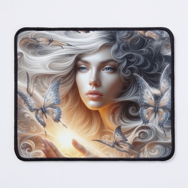 Item preview, Ethereal Woman with Butterflies designed and sold by IZiets.