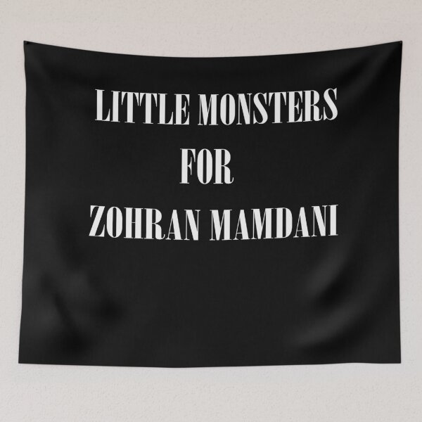 Item preview, Little Monsters for Zohran Mamdani designed and sold by danraji.