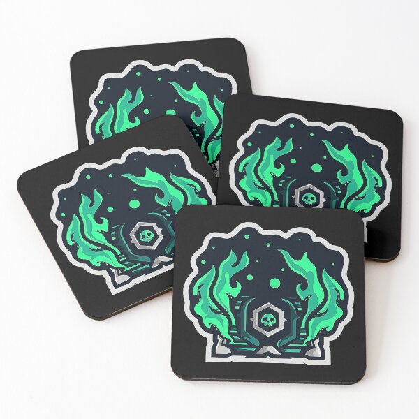Item preview, Sea Of Thieves Green Ghost Skull designed and sold by Keegaalsh.
