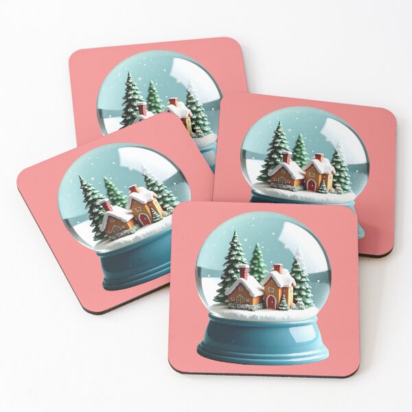 Item preview, Snow Globe Village Scene – Christmas Cottage designed and sold by christmas-xmas.