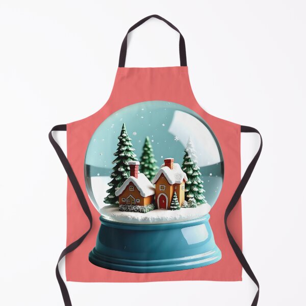 Item preview, Snow Globe Village Scene – Christmas Cottage designed and sold by christmas-xmas.