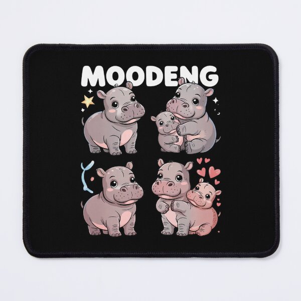 Item preview, Cute MooDeng Hippo The Famous Baby Pigmy Hippo MooDeng designed and sold by THagBlue.