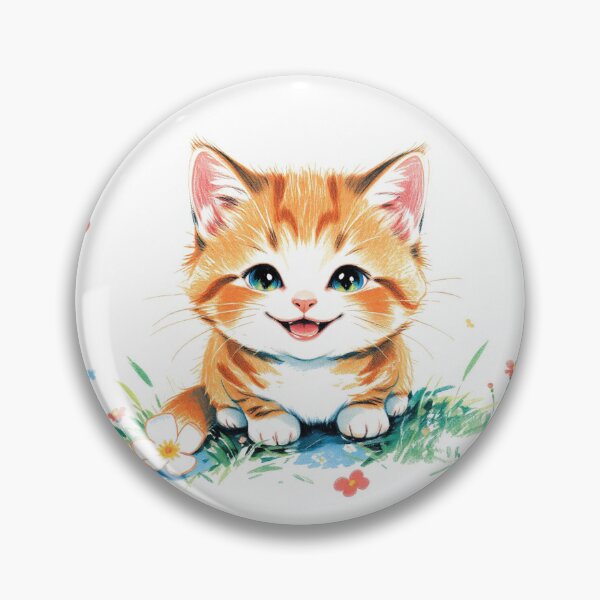 Item preview, Smiled Kitten designed and sold by Jasna Dragun.