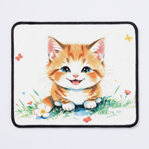 Item preview, Smiled Kitten designed and sold by Jasna Dragun.