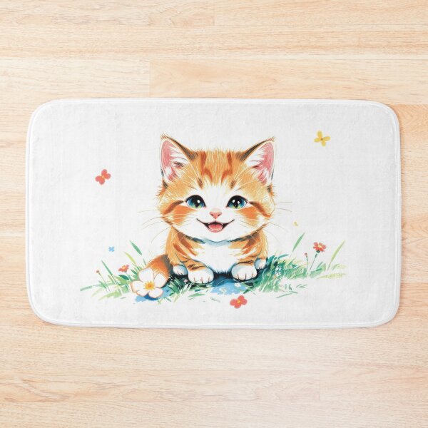 Item preview, Smiled Kitten designed and sold by Jasna Dragun.