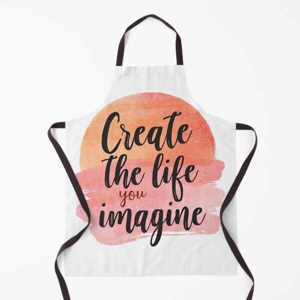 Item preview, Create the Life You Imagine, Inspirational Minimalist Quote designed and sold by Moodune.