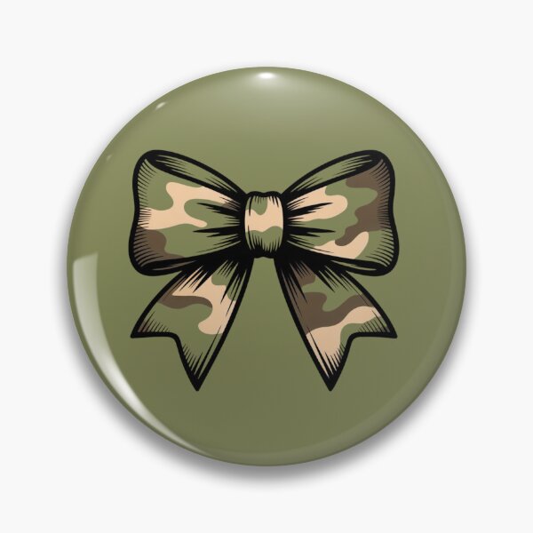 Item preview,  Camouflage Old Bow Camo Coquette Bow Hunting Women Girl designed and sold by ZACK ART.
