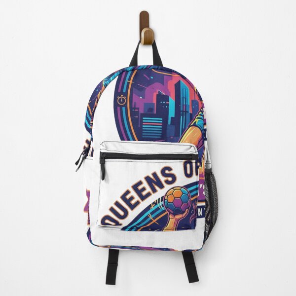 Item preview, Queens of the Court: Women's Handball - Own The Game" Neon City Design designed and sold by Sushikidsntod.