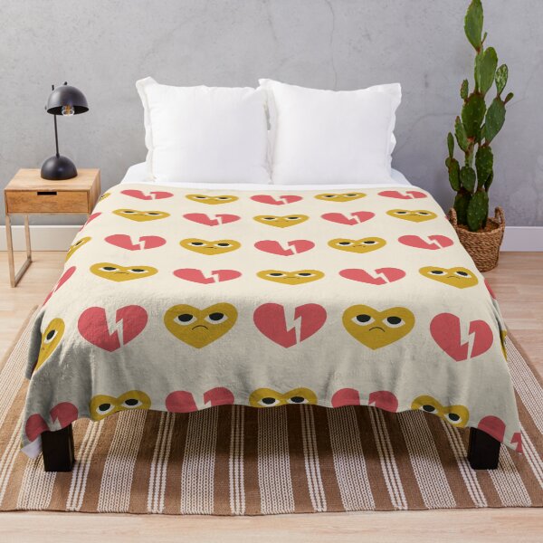 Item preview, Heartbreak Pattern – Sad Faces & Broken Symbols designed and sold by NicolaZhukov.