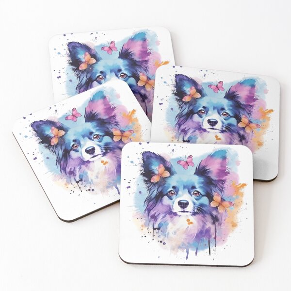 Artikelvorschau, Papillon | Farbenfrohes Aquarell-Design Nr. 8 entworfen und verkauft von MatsurexDesigns.