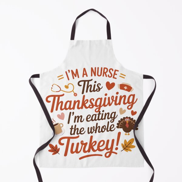 Item preview, Funny Nurse Thanksgiving Design designed and sold by PeteLawliiet.