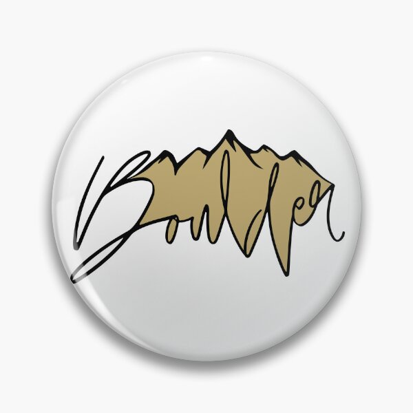 Item preview, Boulder Mountain Outline Design designed and sold by JCRifton.