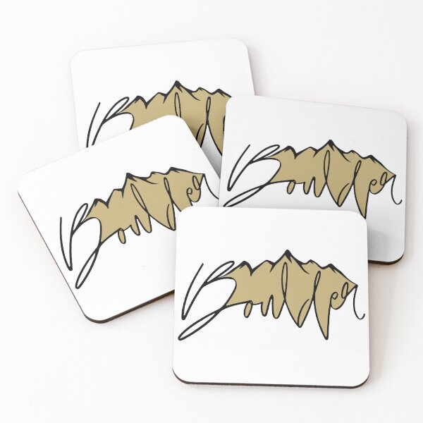 Item preview, Boulder Mountain Outline Design designed and sold by JCRifton.