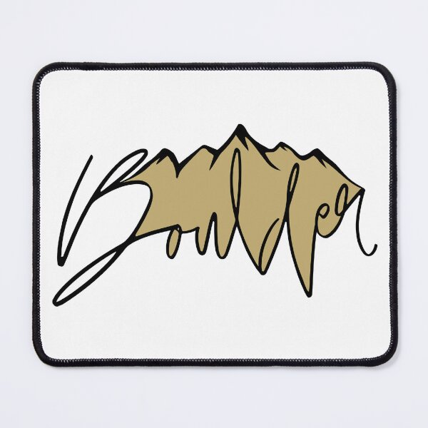 Item preview, Boulder Mountain Outline Design designed and sold by JCRifton.