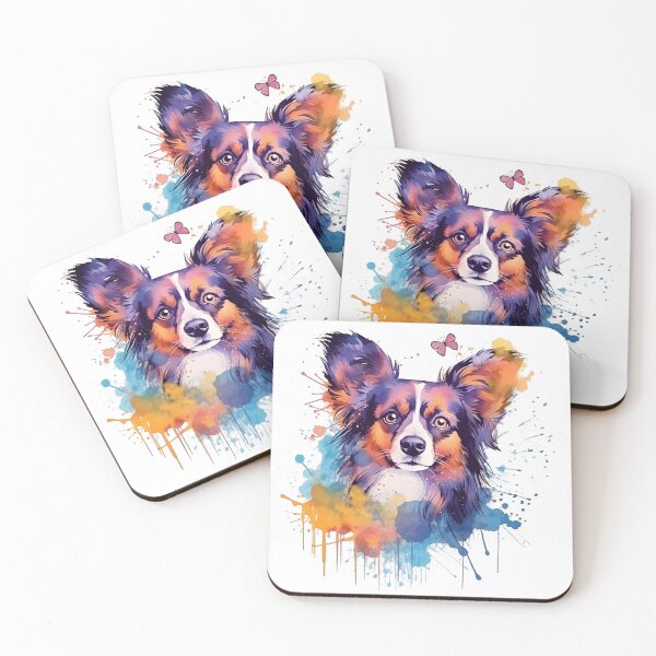 Artikelvorschau, Papillon | Farbenfrohes Aquarell-Design Nr. 5 entworfen und verkauft von MatsurexDesigns.
