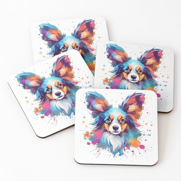 Artikelvorschau, Papillon | Farbenfrohes Aquarell-Design Nr. 4 entworfen und verkauft von MatsurexDesigns.