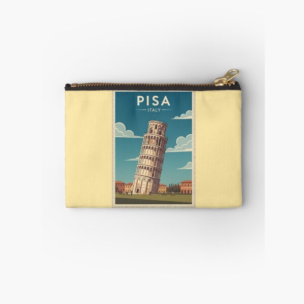 Item preview, Pisa Vintage Travel Art - Tower of Pisa - Italy designed and sold by Wanderprintt.
