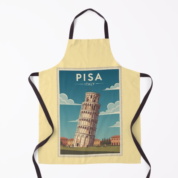 Item preview, Pisa Vintage Travel Art - Tower of Pisa - Italy designed and sold by Wanderprintt.