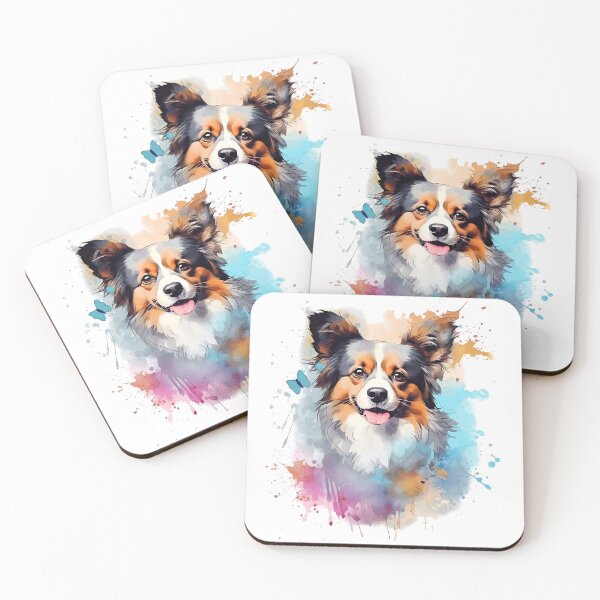 Artikelvorschau, Papillon | Farbenfrohes Aquarell-Design Nr. 3 entworfen und verkauft von MatsurexDesigns.