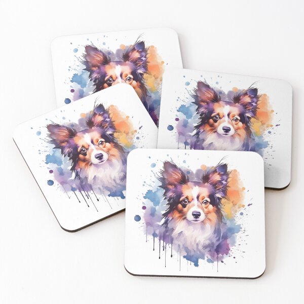 Artikelvorschau, Papillon | Farbenfrohes Aquarell-Design Nr. 2 entworfen und verkauft von MatsurexDesigns.