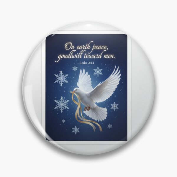 Item preview, Dove of Peace and Goodwill designed and sold by vineartstudio.