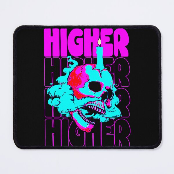 Item preview, Higher Realms – Psychedelic Puffer Skull  designed and sold by UV Dreams.