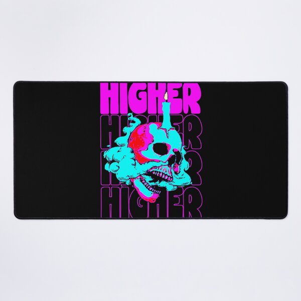 Item preview, Higher Realms – Psychedelic Puffer Skull designed and sold by UV Dreams.