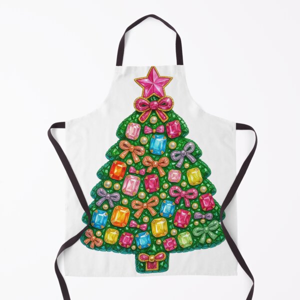 Item preview, Sparkling Rhinestone Christmas Tree with Colorful Gems designed and sold by tcvnguyen.