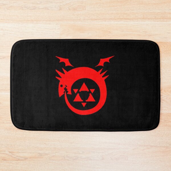 Item preview, Ouroboros Mark – Red Minimalist Alchemy Symbol Design designed and sold by NyxVerse-Studio.