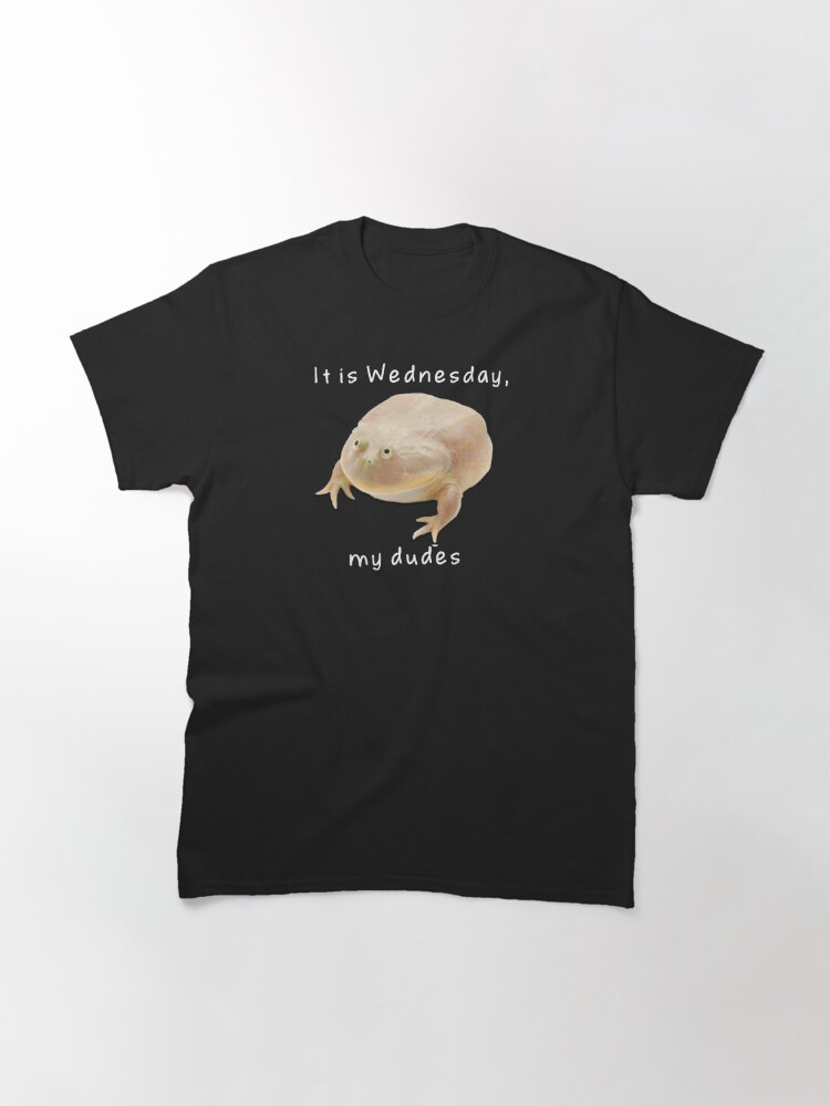 Discover It's Wednesday my dudes Classic T-Shirts