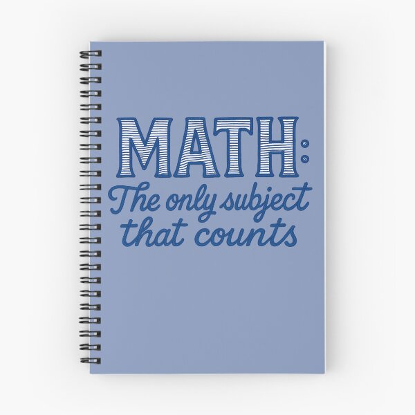 Item preview, Math: The Only Subject that Counts designed and sold by FrictionMaxxing.