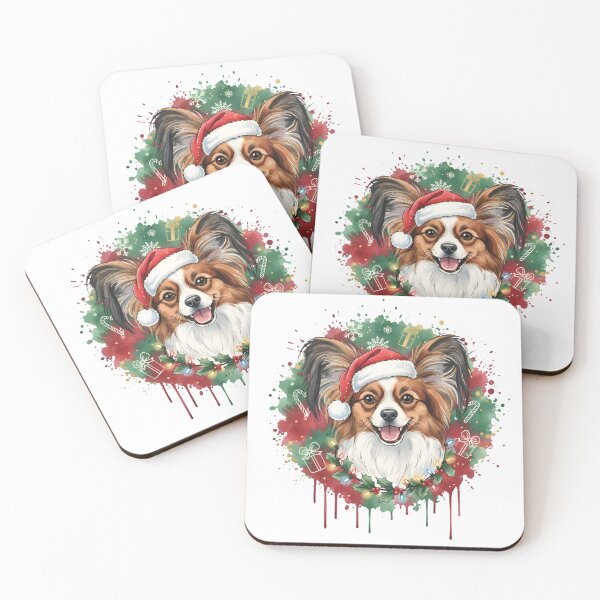 Item preview, Papillon | Christmas Colorful Watercolor Design #1 designed and sold by MatsurexDesigns.