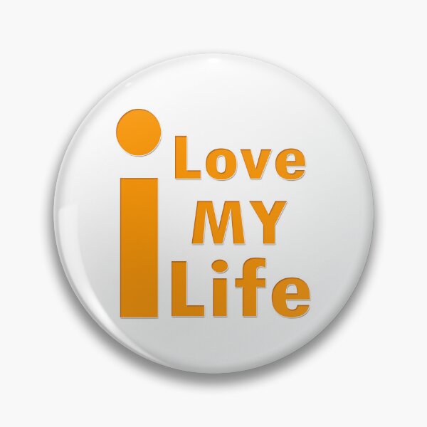 Item preview, I Love My Life — Not Because It’s Perfect, But Because It’s Mine  designed and sold by SmartDesigner-.