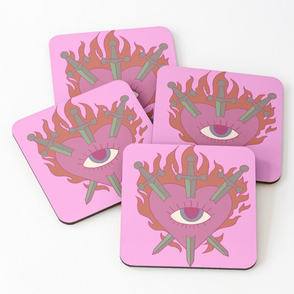 Item preview, Pink 3 of swords  designed and sold by Arii2021.