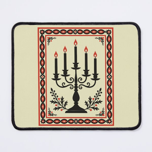 Item preview, Advent Candelabra Stylized Nordic Christmas designed and sold by taiche.