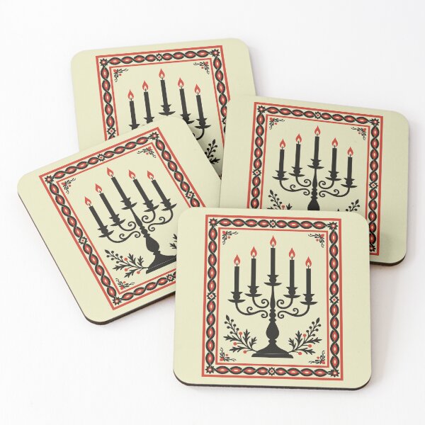 Item preview, Advent Candelabra Stylized Nordic Christmas designed and sold by taiche.