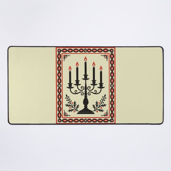 Item preview, Advent Candelabra Stylized Nordic Christmas designed and sold by taiche.