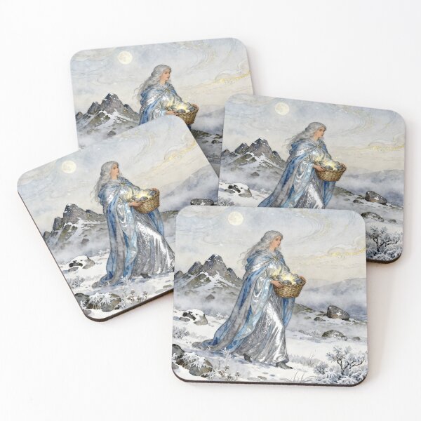 Item preview, Goddess Cailleach – The Ancient Mother of Winter and Transformation designed and sold by SoniaSarkali.