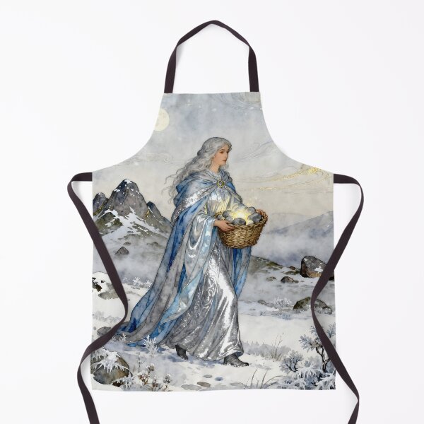 Item preview, Goddess Cailleach – The Ancient Mother of Winter and Transformation designed and sold by SoniaSarkali.