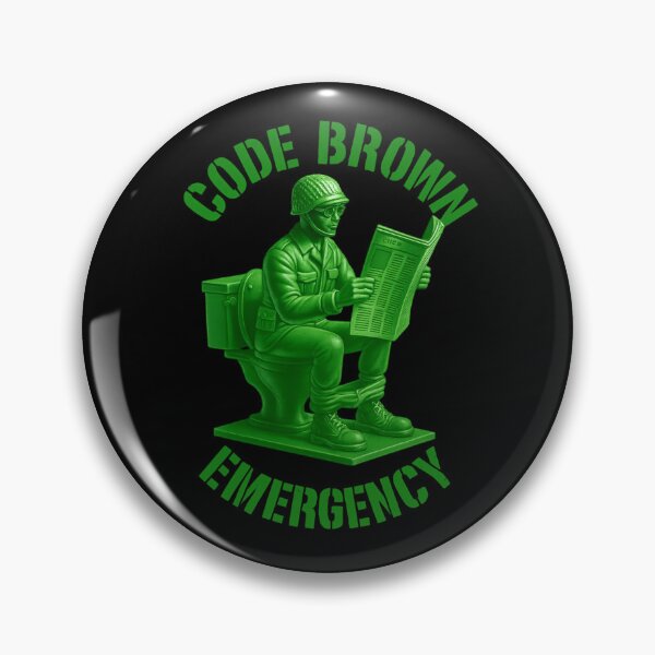 Item preview, Code Brown Emergency designed and sold by getpressedshirt.
