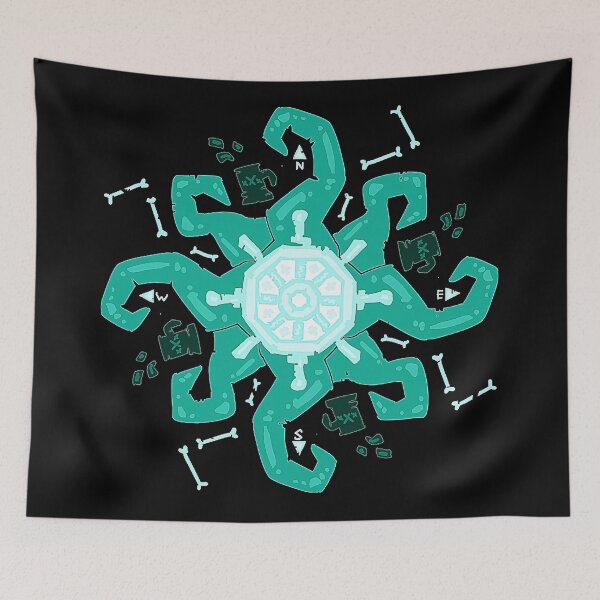 Item preview, Sea Of Thieves Kraken Spin Symbol designed and sold by Keegaalsh.