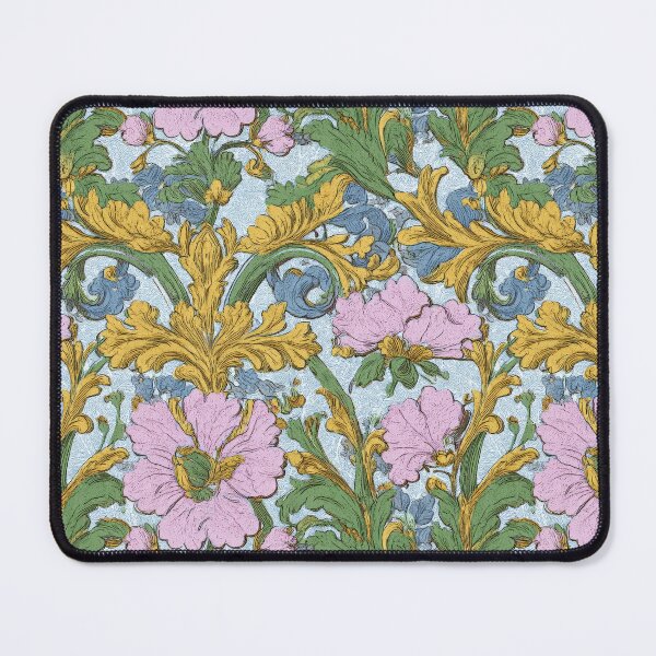 Item preview, Antique Engraved Floral Seamless Pattern designed and sold by Atlas Kai.