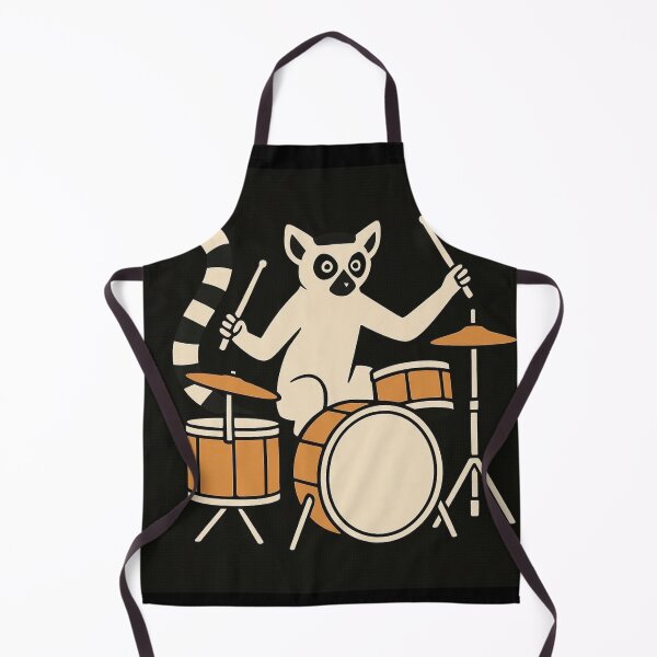 Item preview, Cute drummer lemur designed and sold by Dogandesighn.