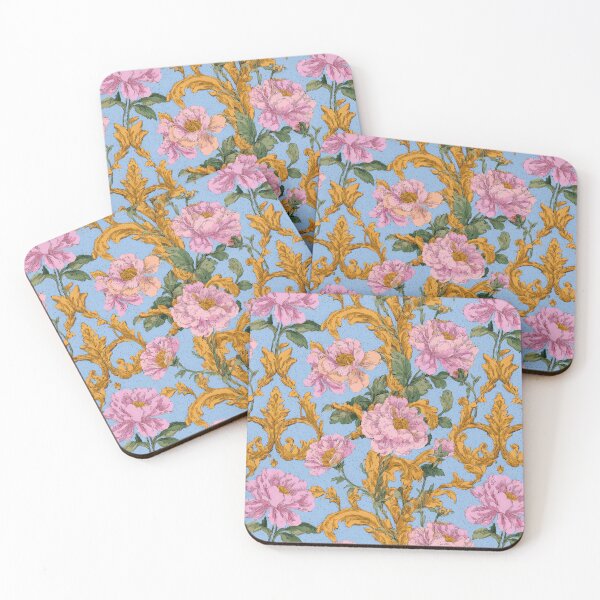 Item preview, Luxury Gold Acanthus Leaf Pattern designed and sold by Atlas Kai.