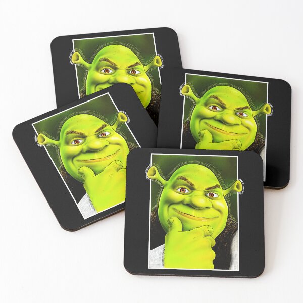 Item preview, Green Ogre Thinking Meme Expression designed and sold by Daiay.