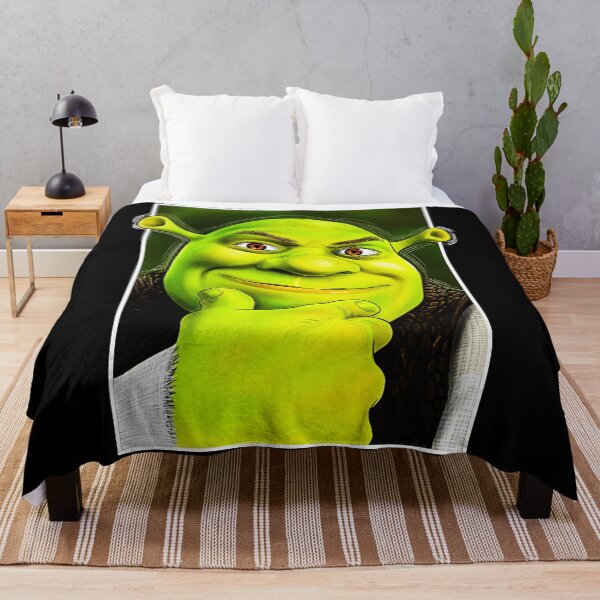 Item preview, Green Ogre Thinking Meme Expression designed and sold by Daiay.