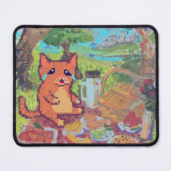 Item preview, The kitten invited all his friends for a picnic, but nobody came. designed and sold by guilhernunes.