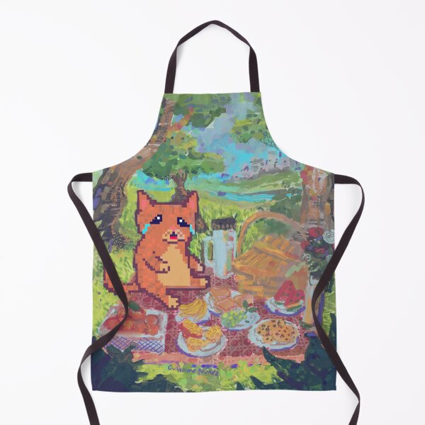 Item preview, The kitten invited all his friends for a picnic, but nobody came. designed and sold by guilhernunes.